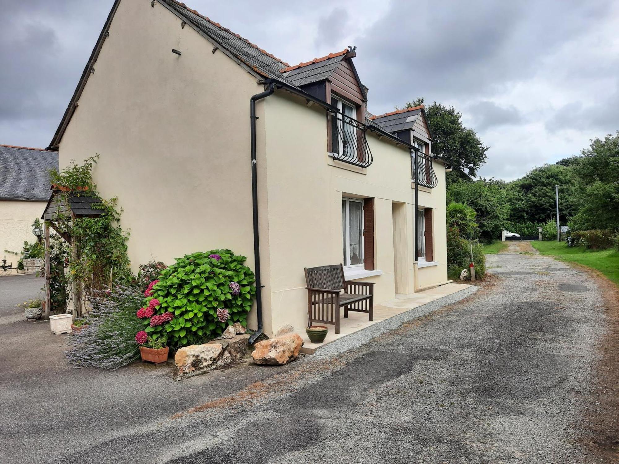 Rose View Cottage Le Cambout 外观 照片