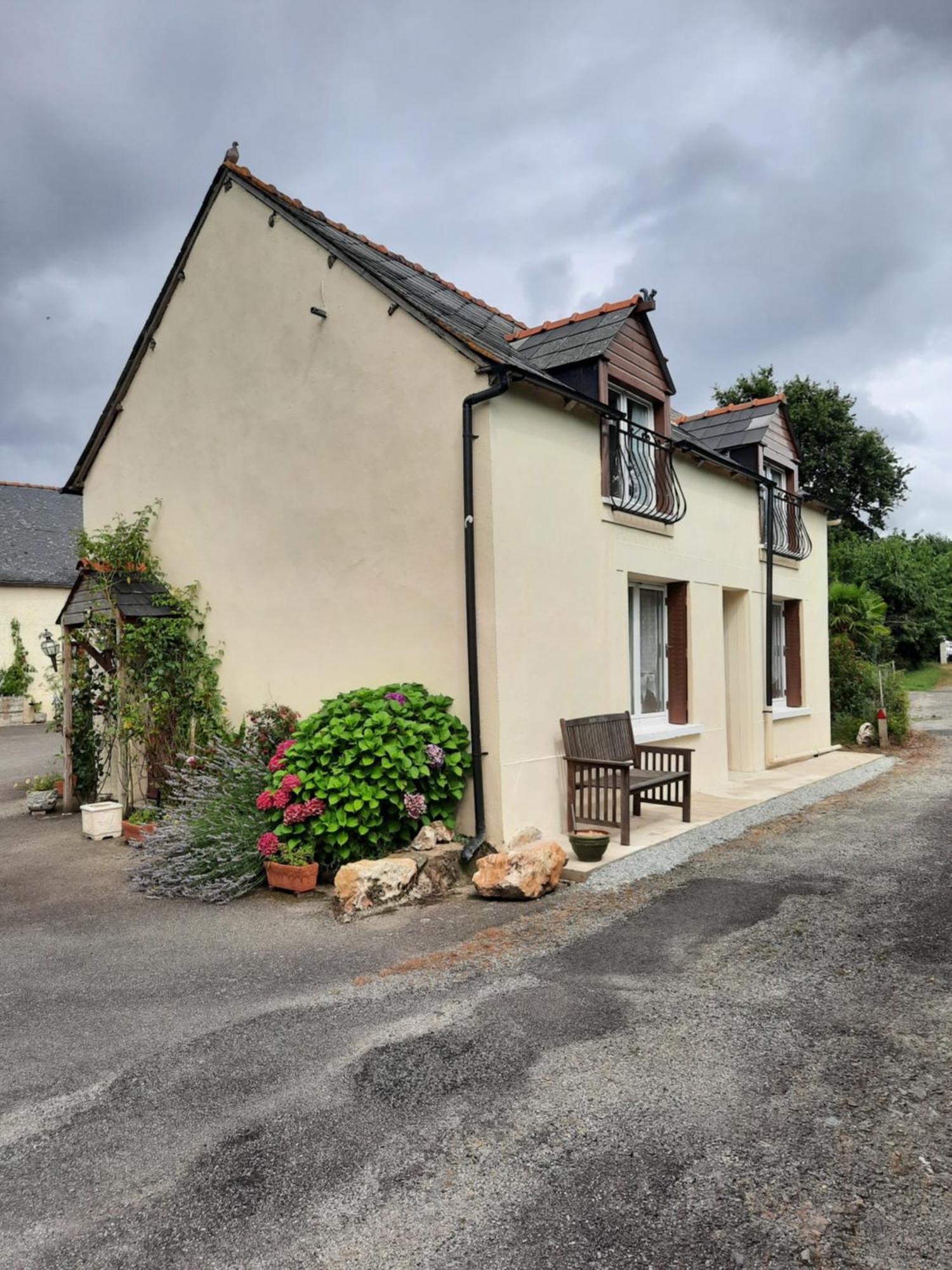 Rose View Cottage Le Cambout 外观 照片